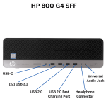 HP EliteDesk 800 G4 Desktop Computer | i7 7th Gen | 8GB DDR4 | 256GB